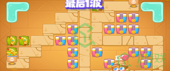 保卫萝卜4法老归来第74关怎么过-法老归来第74关通关攻略