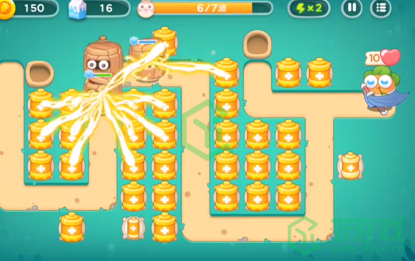 保卫萝卜4秋天DE第一杯奶茶第18关怎么过-秋天DE第一杯奶茶第18关通关攻略