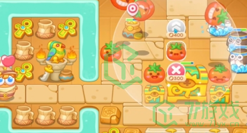 保卫萝卜4法老归来第70关怎么过-法老归来第70关通关攻略