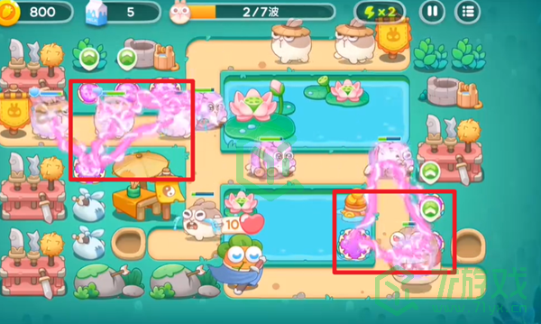 保卫萝卜4秋天DE第一杯奶茶第12关怎么过-秋天DE第一杯奶茶第12关通关攻略