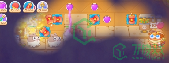 保卫萝卜4法老归来第87关怎么过-法老归来第87关通关攻略