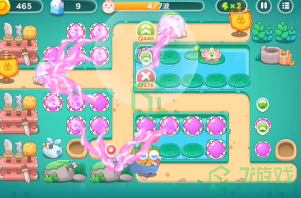 保卫萝卜4秋天DE第一杯奶茶第12关怎么过-秋天DE第一杯奶茶第12关通关攻略