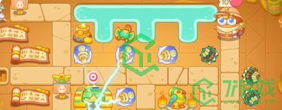 保卫萝卜4法老归来第111关怎么过-法老归来第111关通关攻略