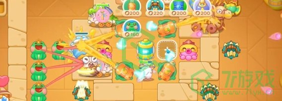 保卫萝卜4法老归来第110关怎么过-法老归来第110关通关攻略