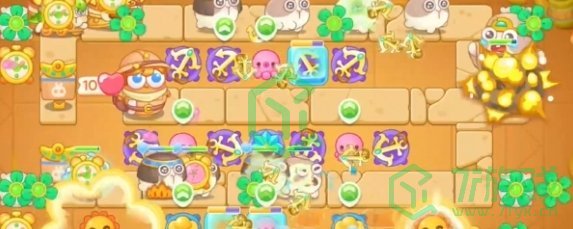 保卫萝卜4法老归来第54关怎么过-法老归来第54关通关攻略
