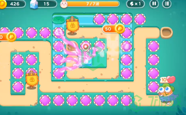 保卫萝卜4秋天DE第一杯奶茶第13关怎么过-秋天DE第一杯奶茶第13关通关攻略