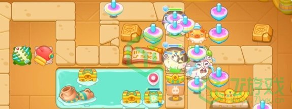 保卫萝卜4法老归来第107关怎么过-法老归来第107关通关攻略