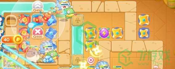 保卫萝卜4法老归来第98关怎么过-法老归来第98关通关攻略