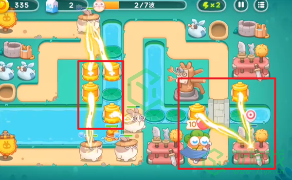 保卫萝卜4秋天DE第一杯奶茶第14关怎么过-秋天DE第一杯奶茶第14关通关攻略