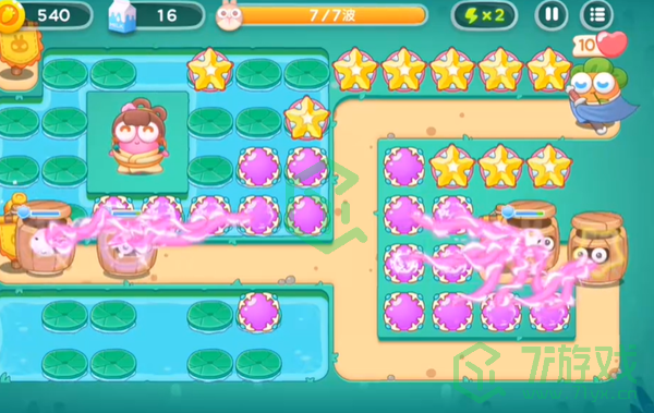 保卫萝卜4秋天DE第一杯奶茶第15关怎么过-秋天DE第一杯奶茶第15关通关攻略