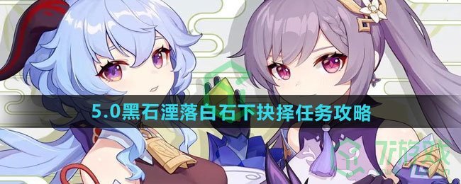 原神5.0黑石湮落白石下抉择任务怎么做-5.0黑石湮落白石下抉择任务攻略