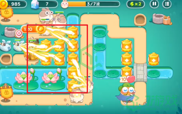 保卫萝卜4秋天DE第一杯奶茶第14关怎么过-秋天DE第一杯奶茶第14关通关攻略