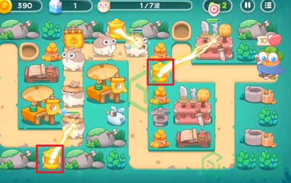 保卫萝卜4秋天DE第一杯奶茶第18关怎么过-秋天DE第一杯奶茶第18关通关攻略