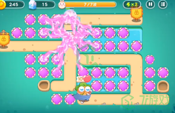 保卫萝卜4秋天DE第一杯奶茶第12关怎么过-秋天DE第一杯奶茶第12关通关攻略