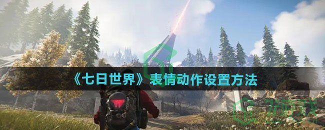 七日世界表情动作如何设置-表情动作设置方法