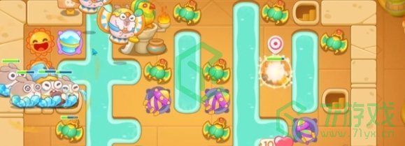 保卫萝卜4法老归来第96关怎么过-法老归来第96关通关攻略