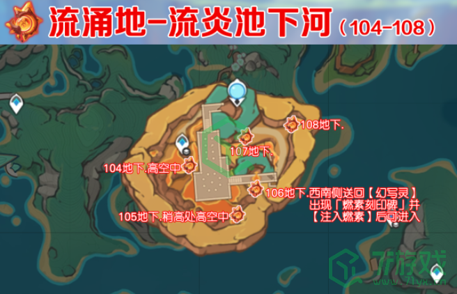 原神5.0纳塔火神瞳怎么收集-5.0纳塔火神瞳全收集路线