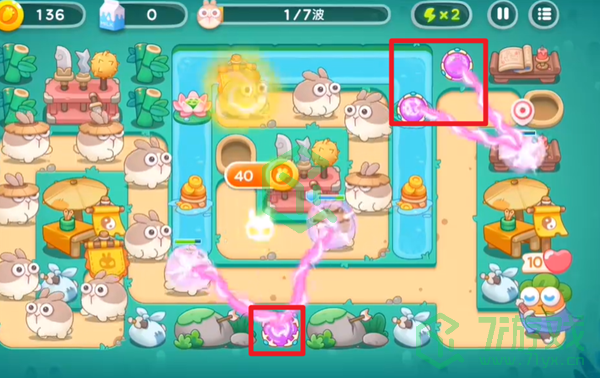 保卫萝卜4秋天DE第一杯奶茶第13关怎么过-秋天DE第一杯奶茶第13关通关攻略