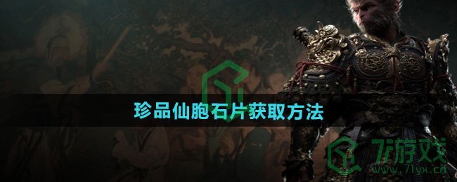 黑神话悟空珍品仙胞石片怎么获得-珍品仙胞石片获取方法