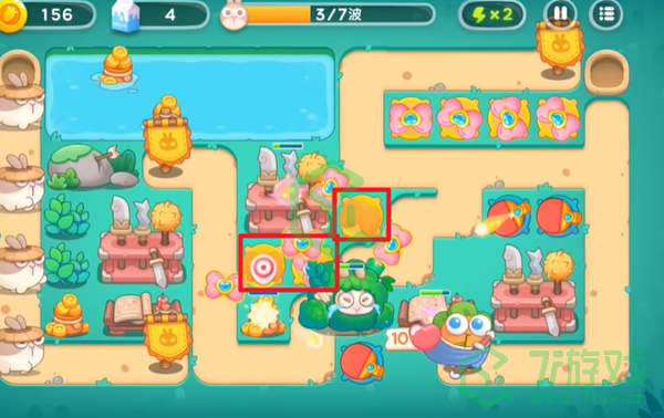 保卫萝卜4秋天DE第一杯奶茶第20关怎么过-秋天DE第一杯奶茶第20关通关攻略