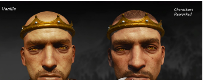 高清小细节《巫师3》角色重置项目提供免费下载改动60好几个男士角色