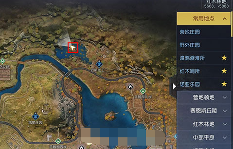 黎明提升藏宝图废柴的野望在哪儿 黎明提升藏宝图废柴的野望在哪儿