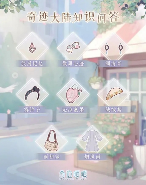 《奇迹暖暖》奇迹大陆知识问答已经打开! 《奇迹暖暖》奇迹大陆知识问答已经打开!