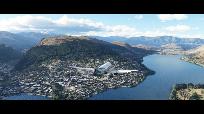 《微软公司飞行模拟》全球升级12:飞越新西兰时更加真实 《微软公司飞行模拟》全球升级12:飞越新西兰时更加真实