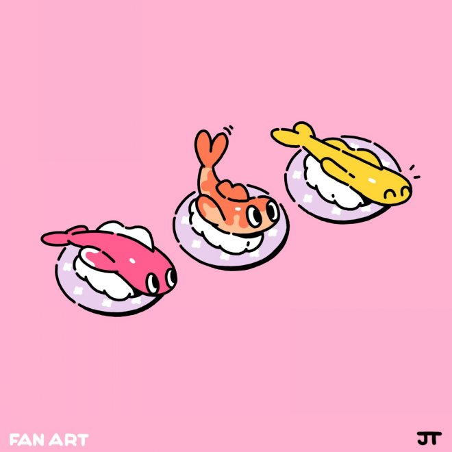 《宝可梦:朱/紫》新宝可梦造型艺术插图公布!设计灵感来源于寿司店 《宝可梦:朱/紫》新宝可梦造型艺术插图公布!设计灵感来源于寿司店