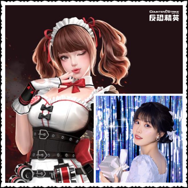 CSOL全新升级超凡人物角色：安娜与梦瑶的女仆狂欢派对