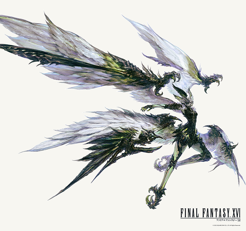 《最终幻想16》召唤兽艺术原画公开：形态各异帅气逼人