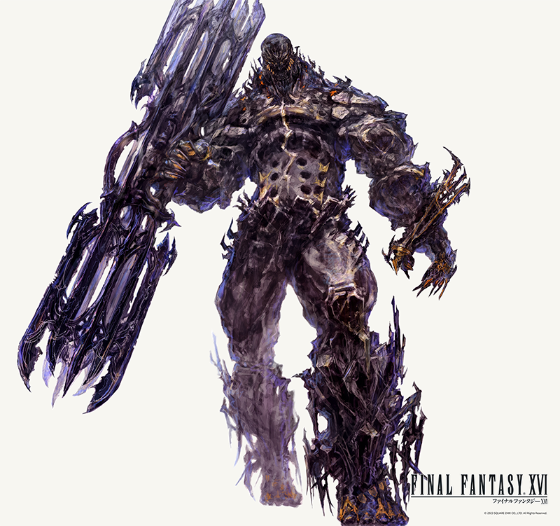 《最终幻想16》召唤兽艺术原画公开：形态各异帅气逼人