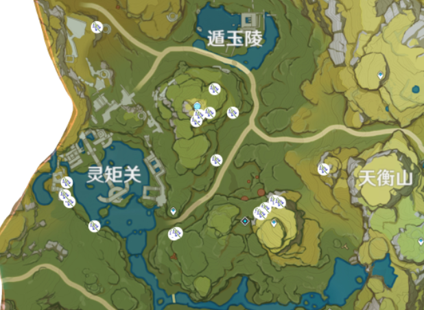 原神琉璃袋哪里比较多-琉璃袋采集刷新分布图