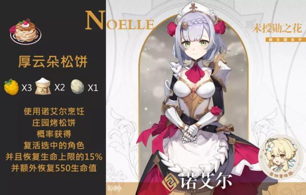 原神诺艾尔特殊料理-诺艾尔特殊食物制作方法及效果