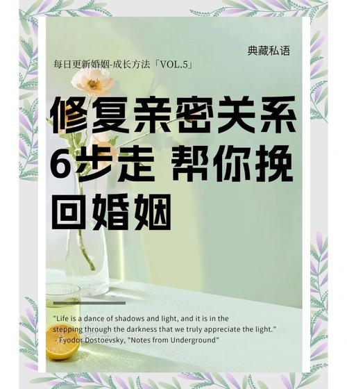 婚后试爱重生：当代夫妻情感经营技巧与亲密关系修复指南
