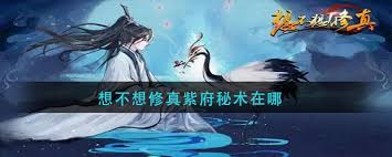 想不想修真紫府位置解锁技巧与修炼资源获取指南：全方位解析修真核心玩法